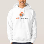 Ziektearm - Hoodie 4 (Oranje en grijze Logo) (Voorkant)