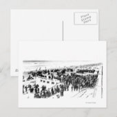 Ziektebak en propaan foto 2 briefkaart (Voorkant / Achterkant)