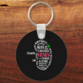 Ziektebewustzijn bij donororganen van transplantat sleutelhanger (Voorkant)