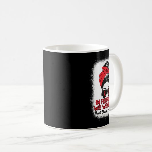 Ziektebewustzijn In februari hebben we rommelige B Koffiemok (Voorkant rechts)