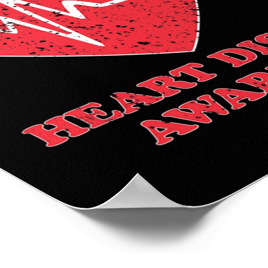 Ziektebewustzijn - Nationale Dag van het Draag Shi Poster (Hoek)