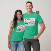 Ziektedag - T-shirt van Mannen van kippen (Unisex)