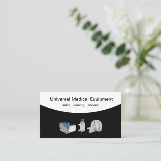 Ziektedienst Verhuurdiensten Visitekaartje (Staand voorkant)