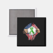 Ziektegeschenk voor dialysepatiënten krijger magneet (Voorkant / Achterkant)