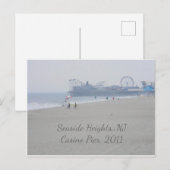 Ziektehoogten Casino Pier Beach Boardwalk Briefkaart (Voorkant / Achterkant)