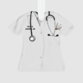 Ziektehuis RN Verzamelbaar Ornament (achterkant)