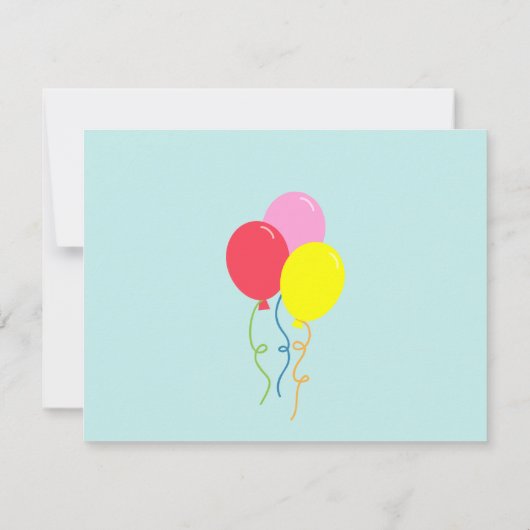 Ziektekiel Gym Kinderen van afgelopen dag Kaart (Achterkant)