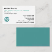 Ziektekosten Levensverzekering Visitekaartjes (Voorkant / Achterkant)