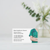 Ziektekostenverzekering Medicare Rep Visitekaartje (Staand voorkant)