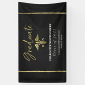 Ziektemedische kaduceus-Afstudeerder Spandoek (Verticaal)