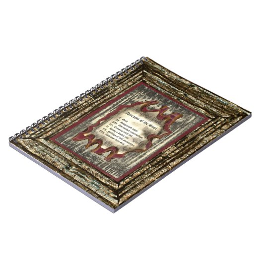 Ziekten van de soep notitieboek (Linkerzijde)