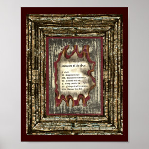 Ziekten van de soep poster