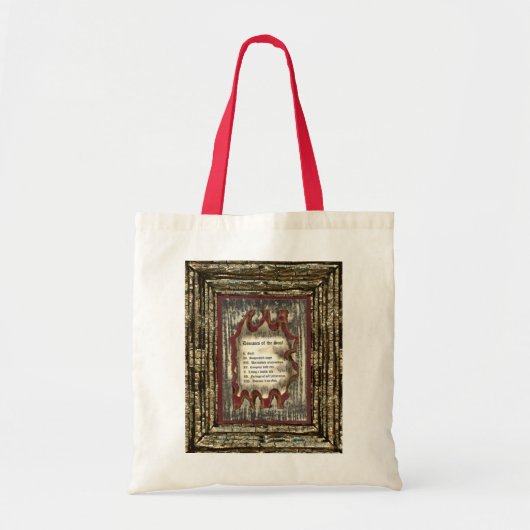 Ziekten van de soep tote bag (Voorkant)