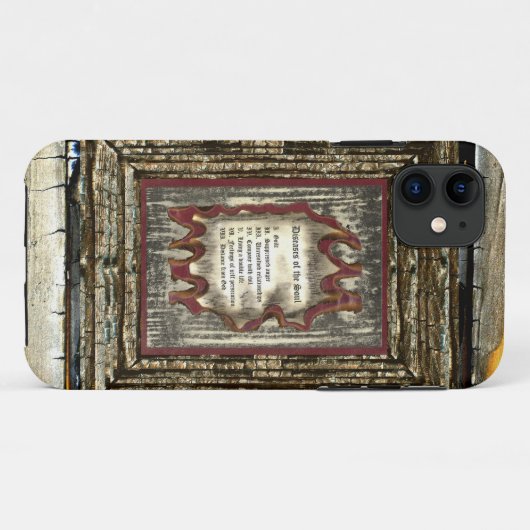 Ziekten van de Soul-Muismat Case-Mate iPhone Case (Achterkant (horizontaal))