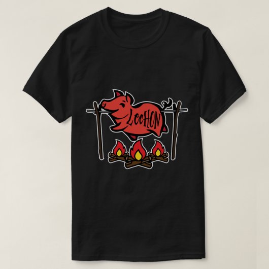 Ziekteverklikker (Roast Pig) T-shirt (Design voorkant)