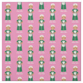 Ziekteverpleging Veilig geluid Grafisch Stof (Swatch)