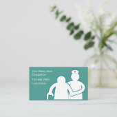 Ziekteverzekering Eenvoudige Visitekaartjes (Staand voorkant)