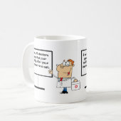 Ziekteverzekering Sarcasme Koffiemok (Voorkant links)