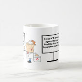 Ziekteverzekering Sarcasme Koffiemok (Center)