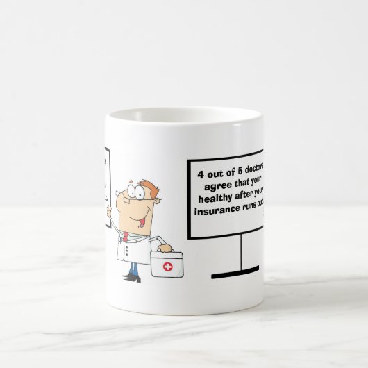 Ziekteverzekering Sarcasme Koffiemok (Center)
