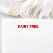 Ziektevrij, aandoening etiket (Insitu)