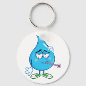 Ziektewaterval Sleutelhanger (Achterkant)