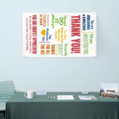 Ziekteziekenhuispersoneel Waarderingsactiviteiten Spandoek (Beurs)