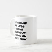 Ziektezuur is minder Mok van kranskoppen - wit (Voorkant links)