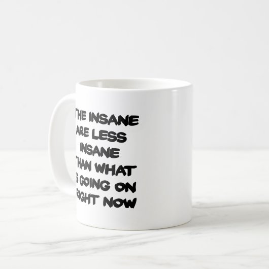 Ziektezuur is minder Mok van kranskoppen - wit (Voorkant links)