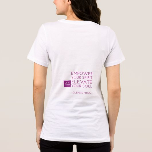 Ziel op Vuur Tri-Blend Shirt (Achterkant)