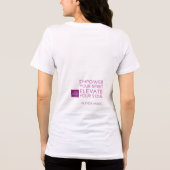 Ziel op Vuur Tri-Blend Shirt (Achterkant)