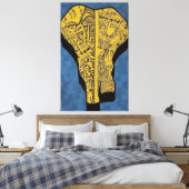 Ziel van Afrika Canvas Afdruk (Insitu (Slaapkamer))