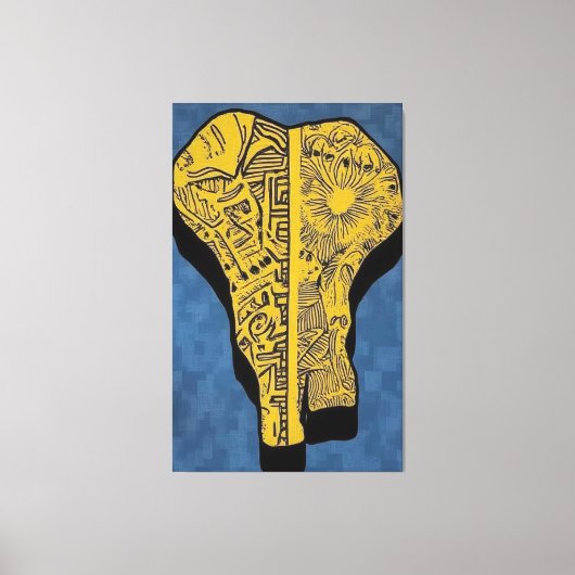 Ziel van Afrika Canvas Afdruk (Voorkant)