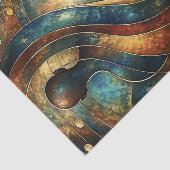 Ziel van de Cello Decoupage Tissuepapier (Detail)