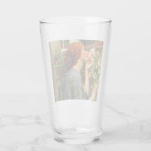 Ziel van de Roos John William Waterhouse Glas (Achterkant)