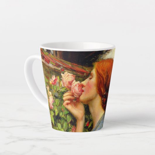 Ziel van de Roos John William Waterhouse Latte Mok (Linkerhoek)