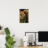 Ziel van de Roos John William Waterhouse Poster (Thuiskantoor)