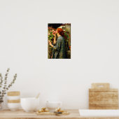 Ziel van de Roos John William Waterhouse Poster (Keuken)