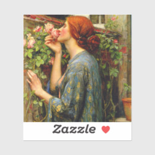 Ziel van de Roos John William Waterhouse Sticker