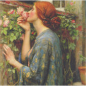 Ziel van de Roos John William Waterhouse Sticker (Voorkant)