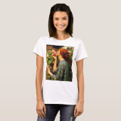 Ziel van de Roos John William Waterhouse T-shirt (Voorkant volledig)