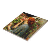 Ziel van de Roos John William Waterhouse Tegeltje (Zijkant)