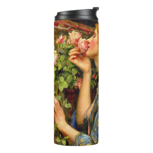 Ziel van de Roos John William Waterhouse Thermosbeker (Gedraaid links)