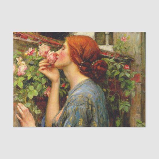 Ziel van de Roos John William Waterhouse Tissuepapier (Voorkant)