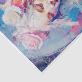 Ziel van een engel, pastel papier collage (Detail)