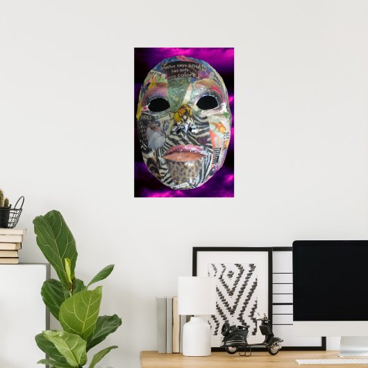 Ziel van Kleur Masker Print (Thuiskantoor)