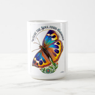 Ziel Vindt Harmonie Vlinder Shirt Koffiemok