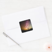 Ziel Vrije Vierkante Sticker (Envelop)
