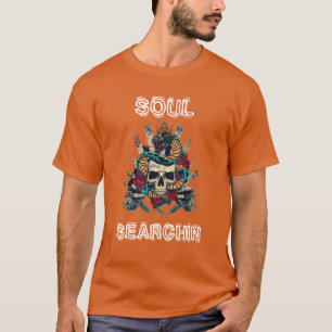 ziel zoeken, slang en rozen Halloween T-shirt