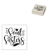 Ziel Zusters Rubberstempel (Gestempeld)
